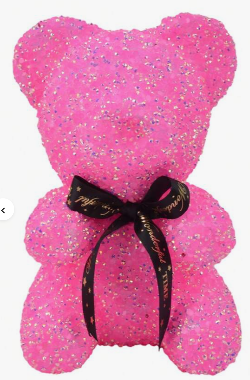 Αρκουδάκι Mohicans από Γιρλάντα Love Bear 30cm Αγ Βαλεντίνος 84728-3 Ροζ