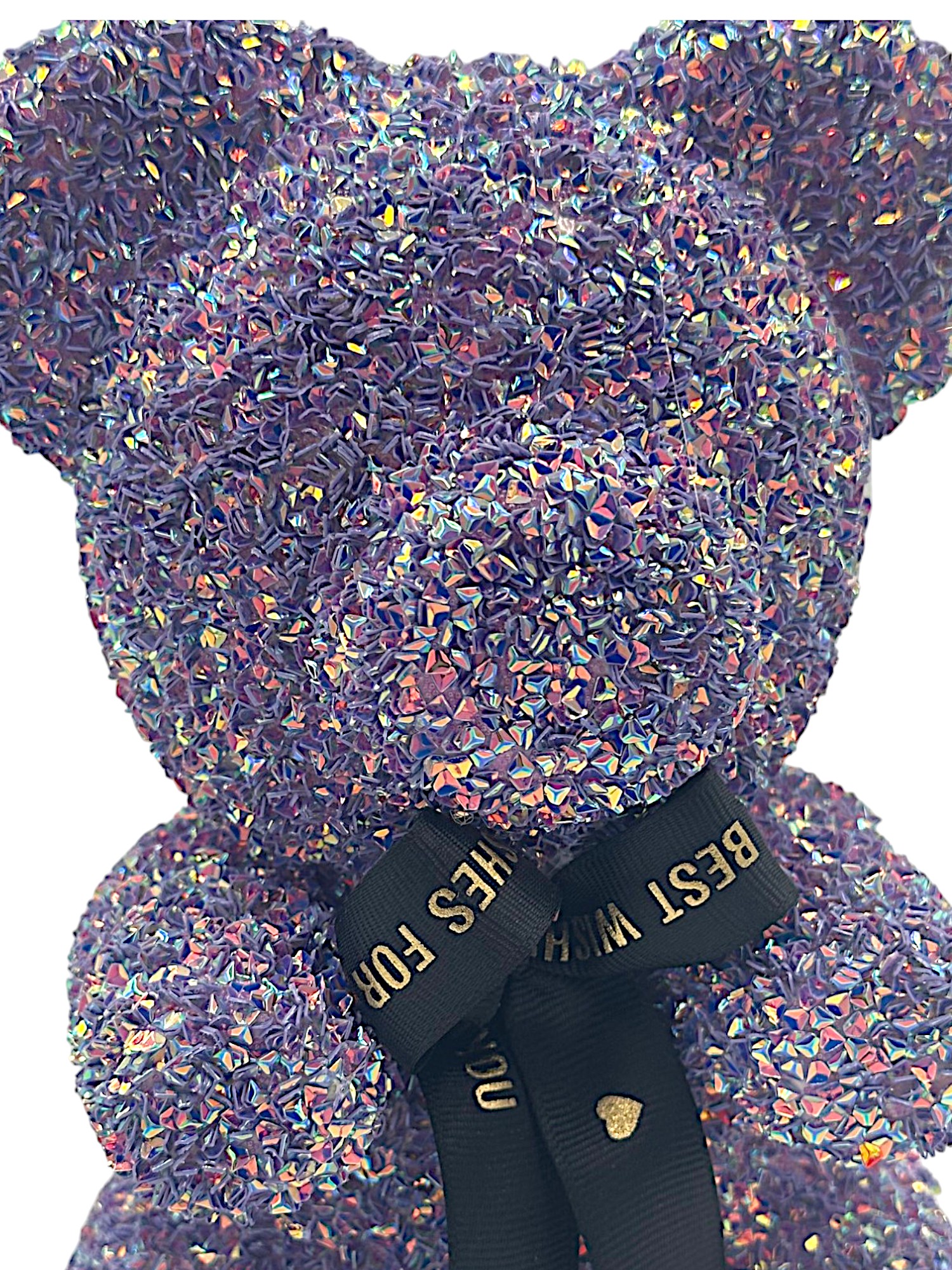 Αρκουδάκι Mohicans από Γιρλάντα Love Bear 30cm Αγ Βαλεντίνος 84728-6 Μωβ