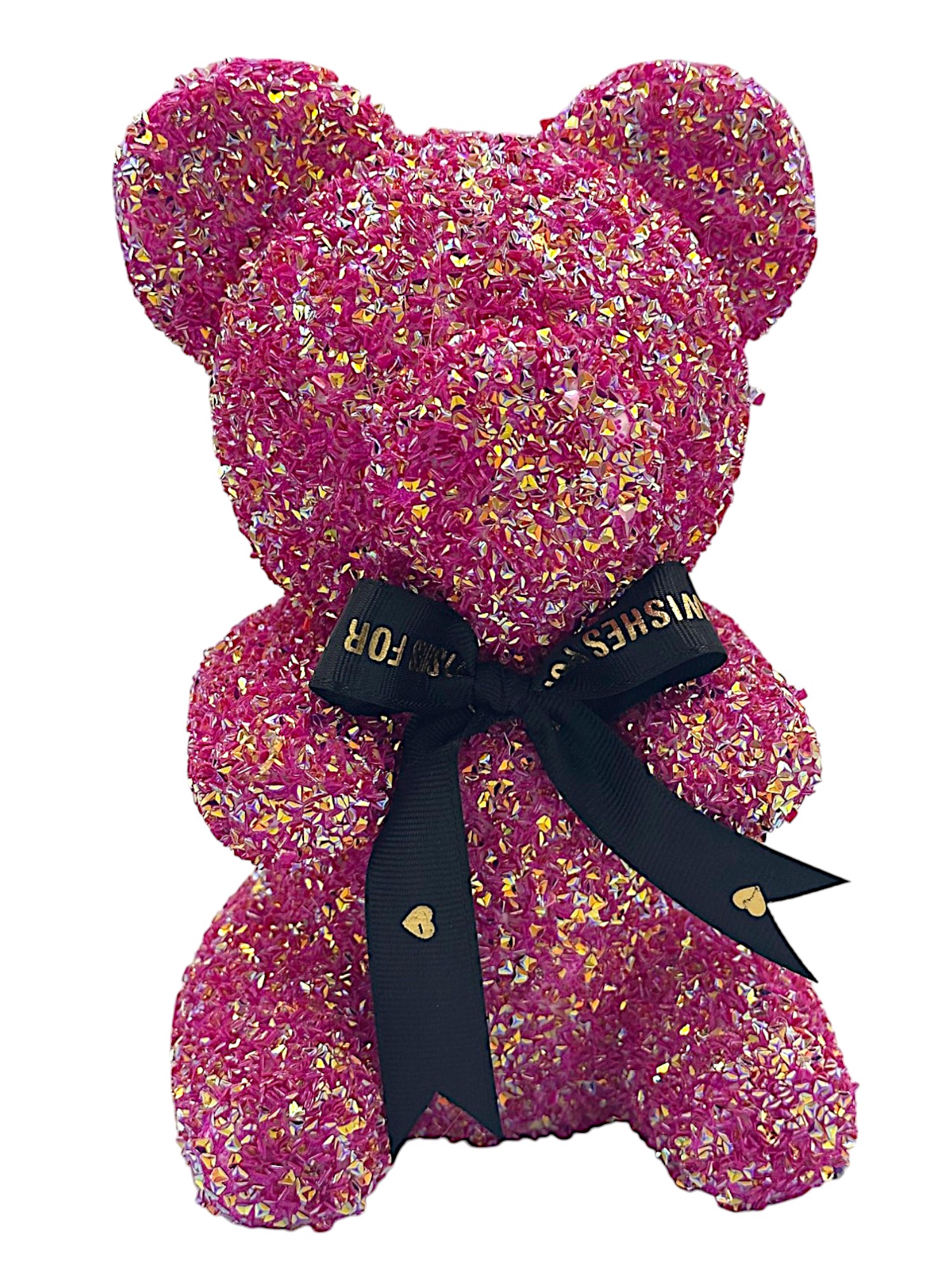 Αρκουδάκι Mohicans από Γιρλάντα Love Bear 30cm Αγ Βαλεντίνος 84728-7 Φούξια