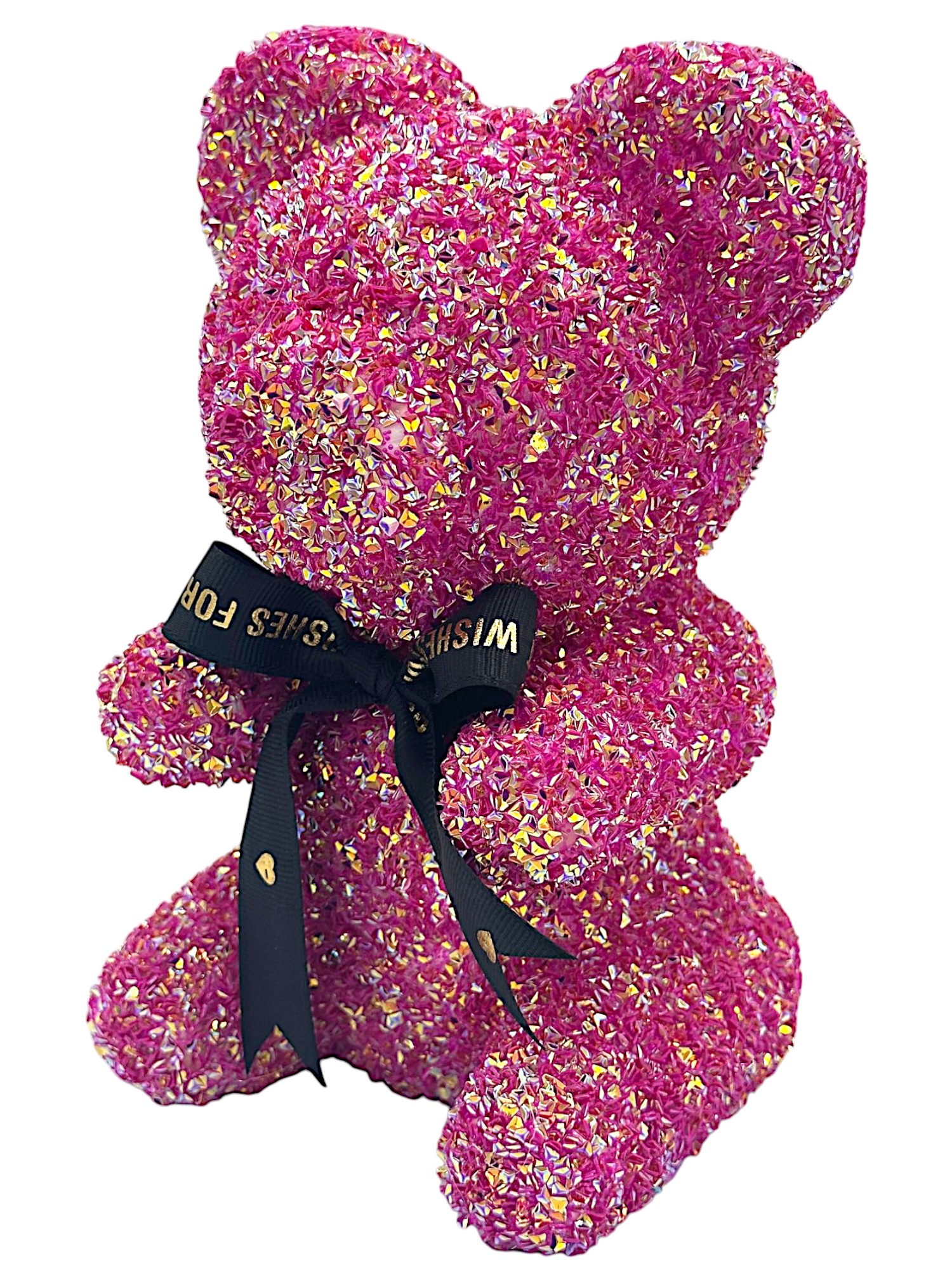 Αρκουδάκι Mohicans από Γιρλάντα Love Bear 30cm Αγ Βαλεντίνος 84728-7 Φούξια