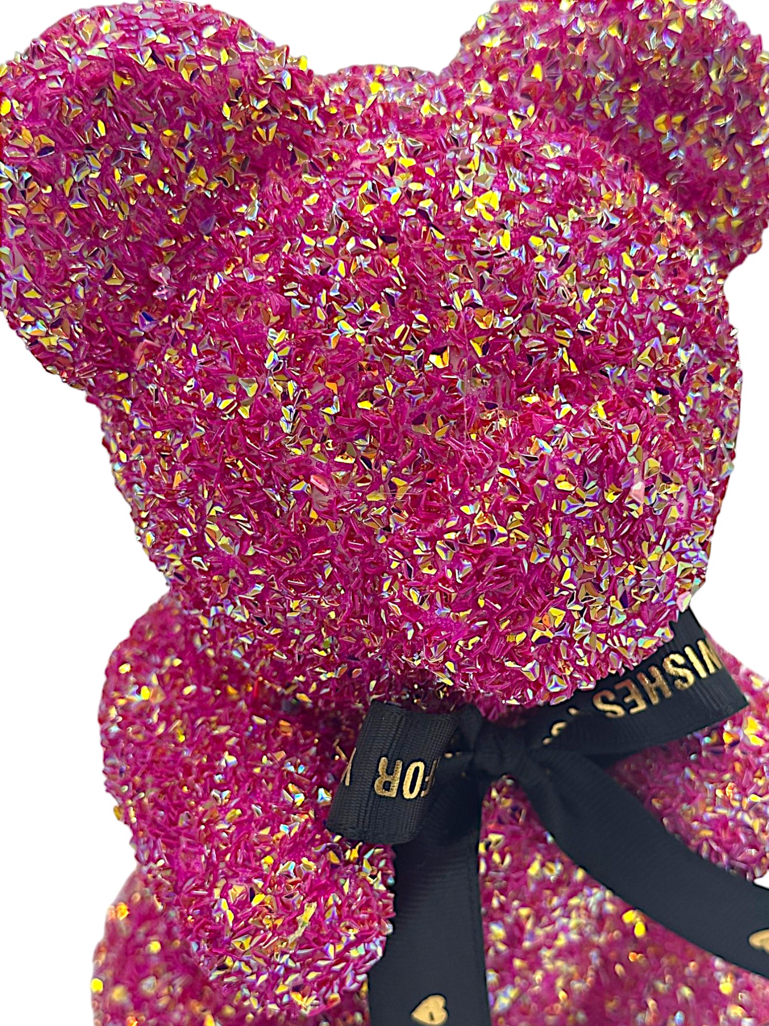 Αρκουδάκι Mohicans από Γιρλάντα Love Bear 30cm Αγ Βαλεντίνος 84728-7 Φούξια