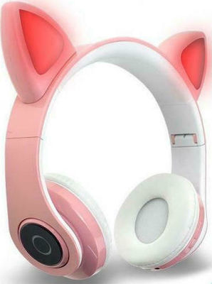 Ασύρματα ακουστικά Cat Headphones SG-B39 Ροζ