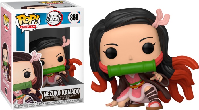 Funko Pop! Animation: Demon Slayer - Kimetsu no Yaiba Nezuko Kamado 868 Καφέ