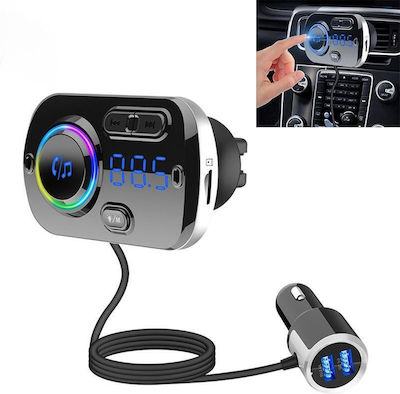 FM Transmitter Αυτοκινήτου με Bluetooth / AUX BC-498