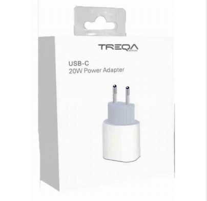 TREQA Type-C Wall Adapter CH-9020 20W Λευκό