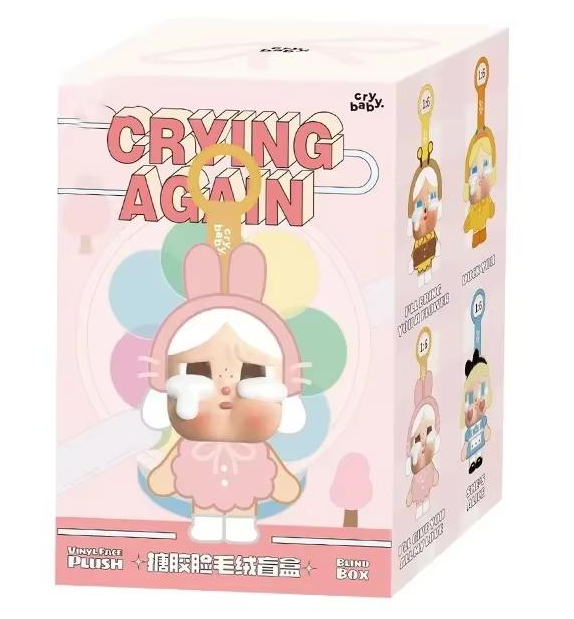Λούτρινο Crybaby Crying Again Σειρά Blind Box Βινυλίου Κούκλα προσώπου Μπρελόκ Κρεμαστό 1440-28763