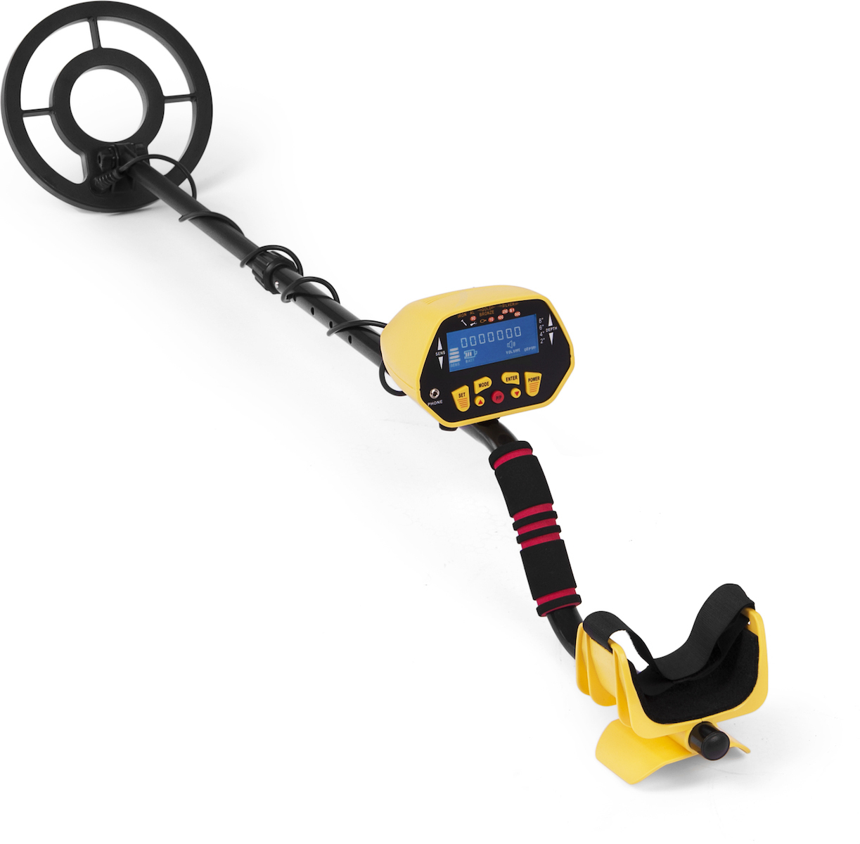 Ανιχνευτής Μετάλλων Εδάφους Gold Sniper CT-1028 Κίτρινο