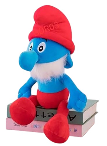 Disney Λούτρινο στρουμφάκη Παπαστρούμφ 35cm 1440-282-5 Μπλε