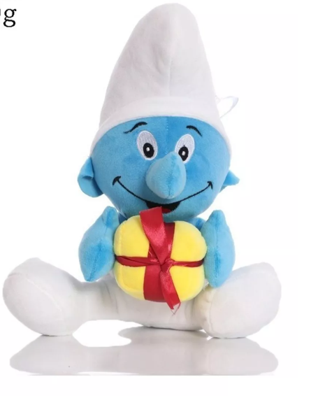 Disney Λούτρινο στρουμφάκη Χαχανούλης 35cm 1440-282-2 Μπλε