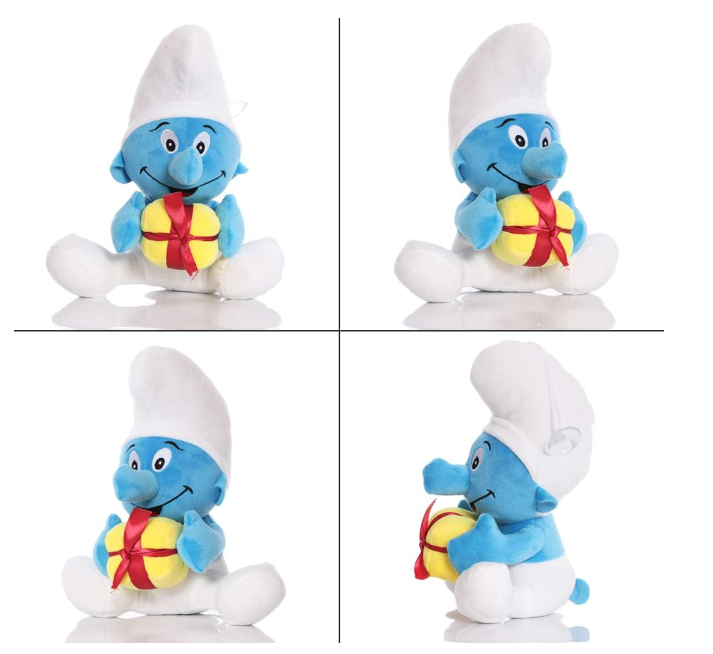 Disney Λούτρινο στρουμφάκη Χαχανούλης 35cm 1440-282-2 Μπλε