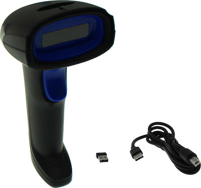 Scanner Χειρός Ασύρματο με Δυνατότητα Ανάγνωσης 1D Barcodes DQA-615-018 Μαύρο