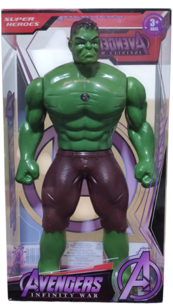Φιγούρα Δράσης 16cm Avengers Infinity War Hulk για 3+ AV62