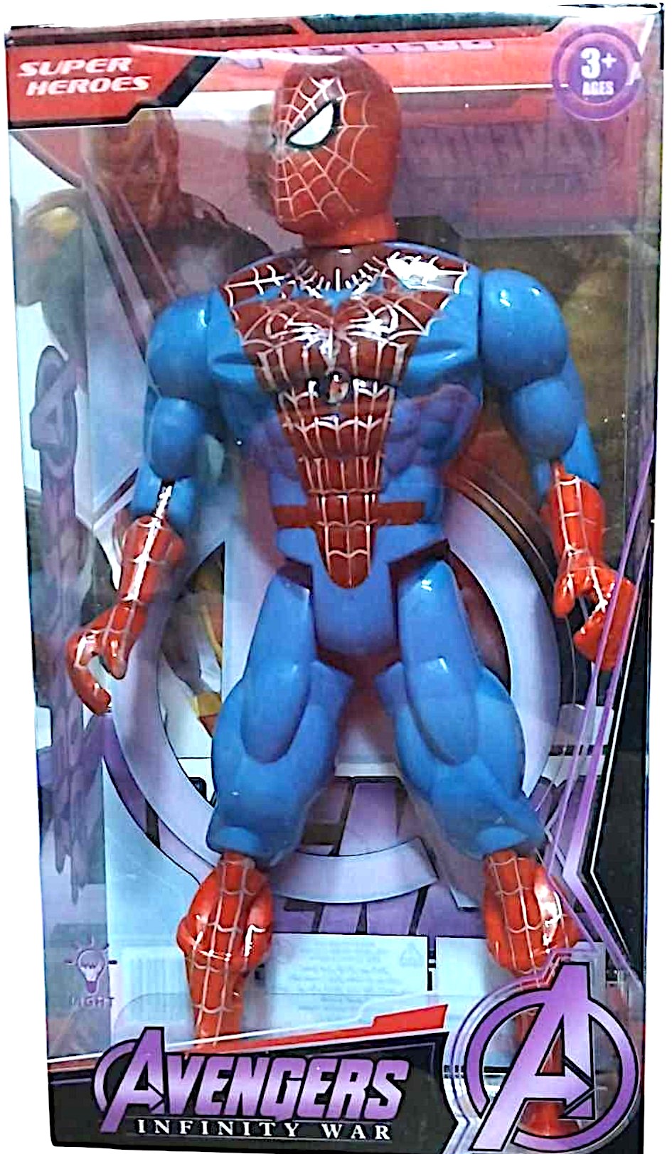Φιγούρα Δράσης 16cm Avengers Infinity War Spiderman για 3+ AV64