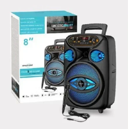 Φορητό Bluetooth Ηχείο Εξωτερικού Χώρου Με Μικρόφωνο Και LED φωτισμό Greatnice GTS-1700