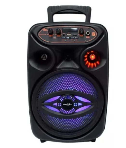Φορητό Bluetooth Ηχείο Εξωτερικού Χώρου Με Μικρόφωνο Και LED φωτισμό Greatnice GTS-1700