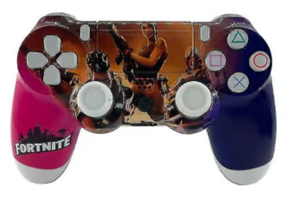 Ασύρματο Doubleshock Gamepad για Android / PC / PS3 / PS4 / iOS Fortinite Ροζ