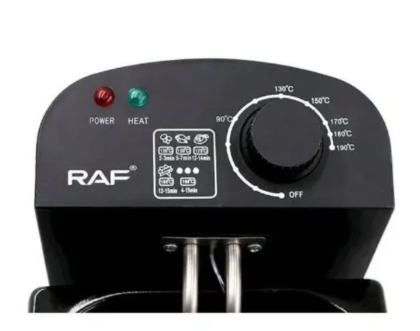 Φριτέζα Λαδιού με Αποσπώμενο Κάδο 2000W 3.5lt RAF R.5299 Ασημί