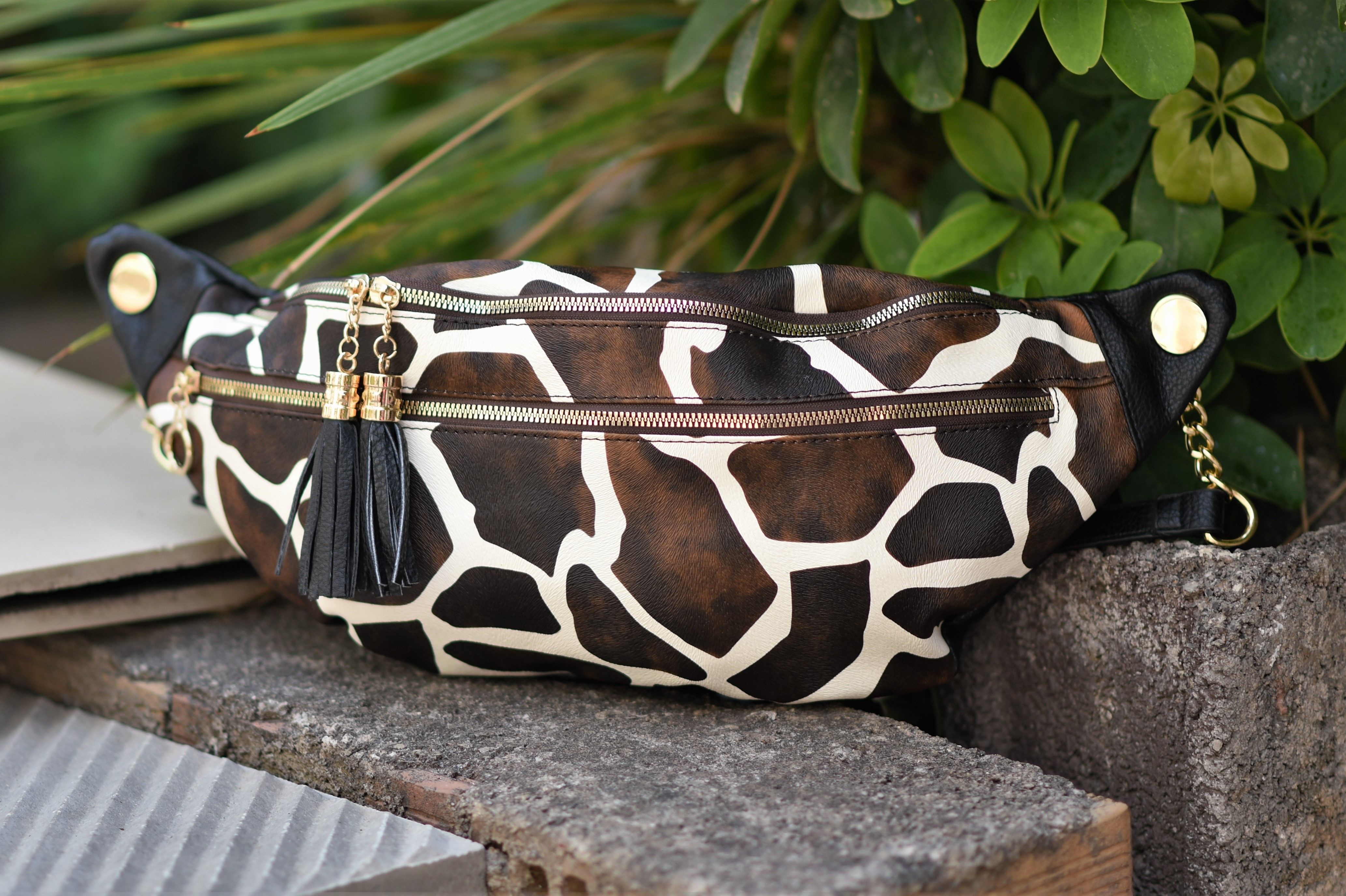 ΓΥΝΑΙΚΕΙΟ BUM BAG ΤΣΑΝΤΑΚΙ ΔΕΡΜΑΤΙΝΗ MOHICANS G159 ΚΑΜΗΛΟΠΑΡΔΑΛΗ