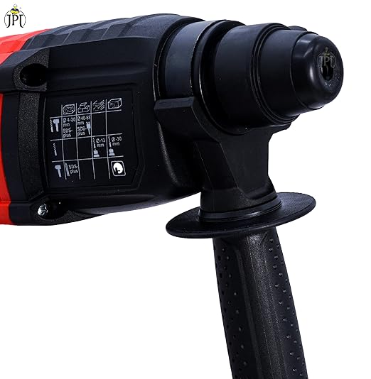 XFMAX Κρουστικό Δράπανο 1050W 2 Ταχυτήτων ZIC-26SE Μαύρο Κόκκινο