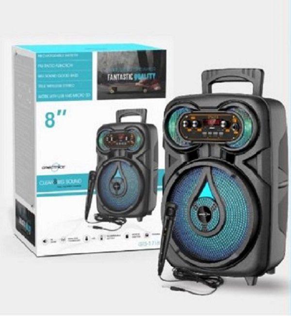 Φορητό Bluetooth Ηχείο Εξωτερικού Χώρου Με Μικρόφωνο Και LED φωτισμό Greatnice GTS-1718
