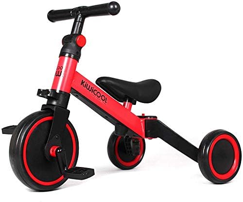Παιδικό Τρίκυκλο Ποδήλατο Πτυσσόμενο 4 Trike για 1-5 Ετών HB003-3 Κόκκινο