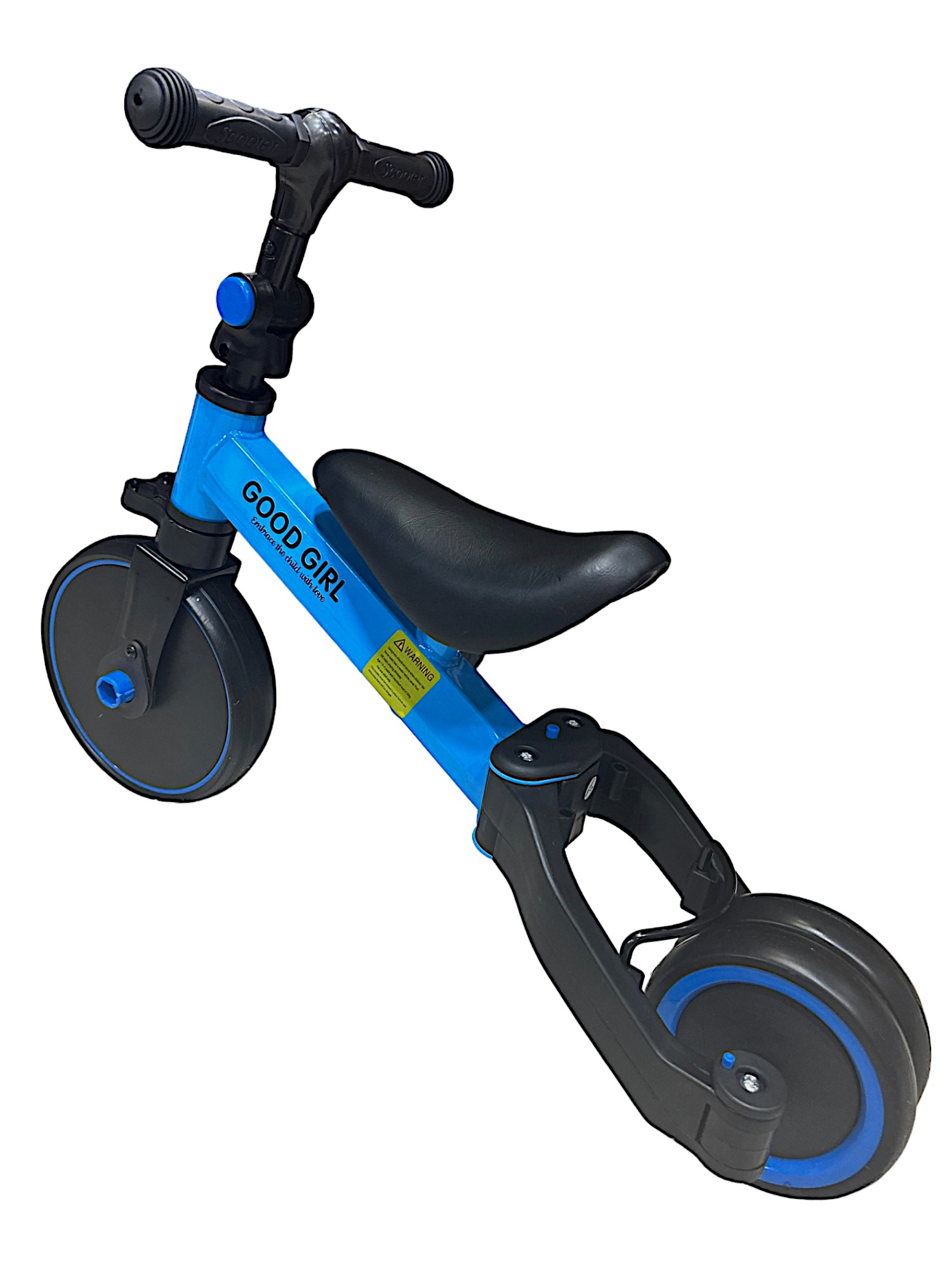 Παιδικό Τρίκυκλο Ποδήλατο Πτυσσόμενο 4 Trike για 1-5 Ετών HB003-4 Μπλε