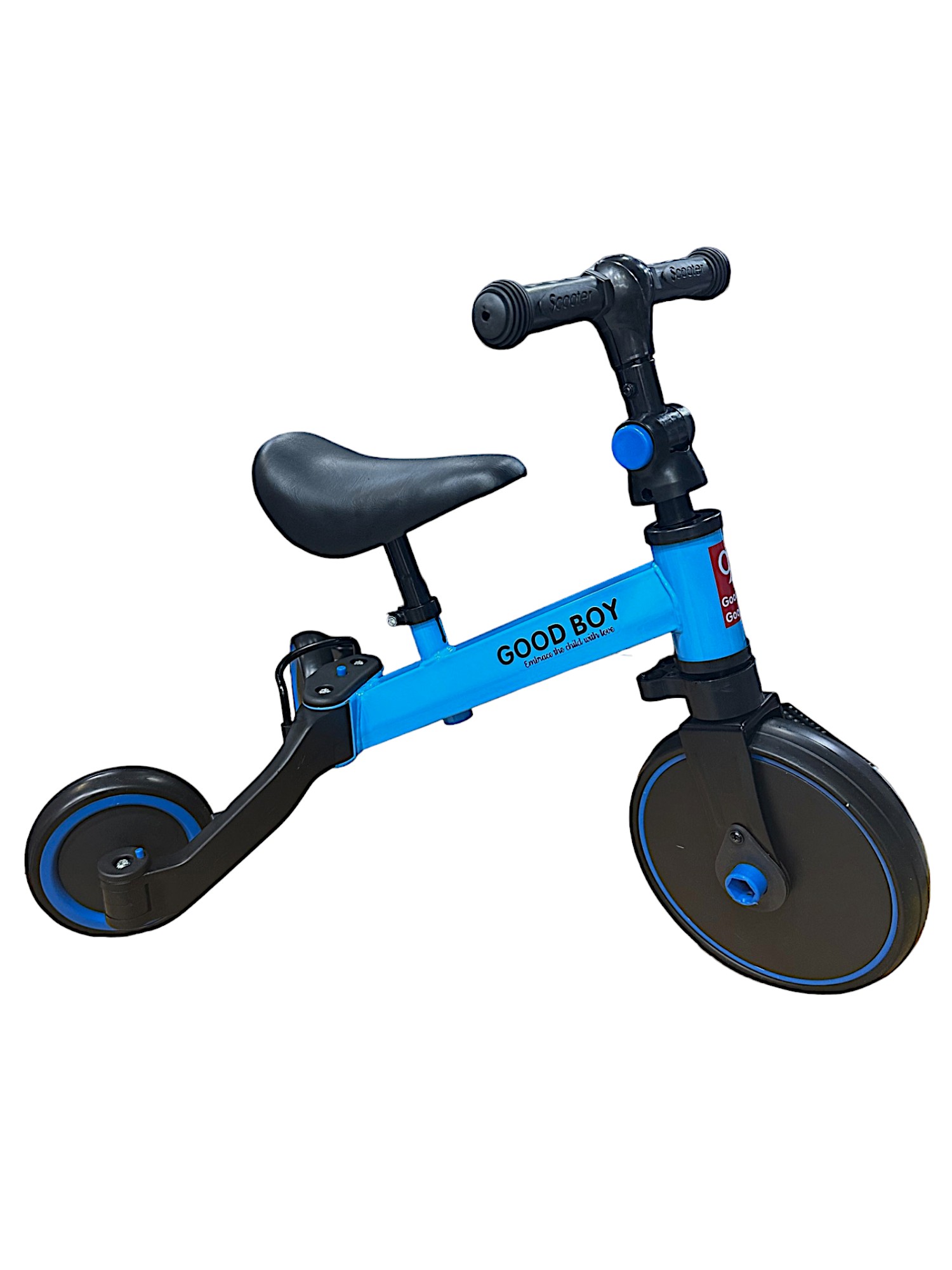 Παιδικό Τρίκυκλο Ποδήλατο Πτυσσόμενο 4 Trike για 1-5 Ετών HB003-4 Μπλε