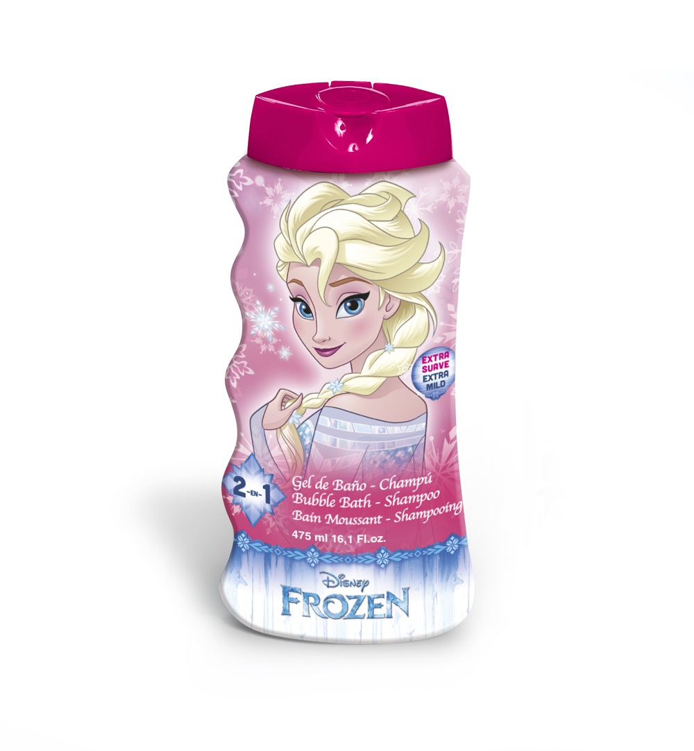 Παιδικό Σαμπουάν και Αφρόλουτρο Frozen σε Μορφή Gel 475ml LN-1689