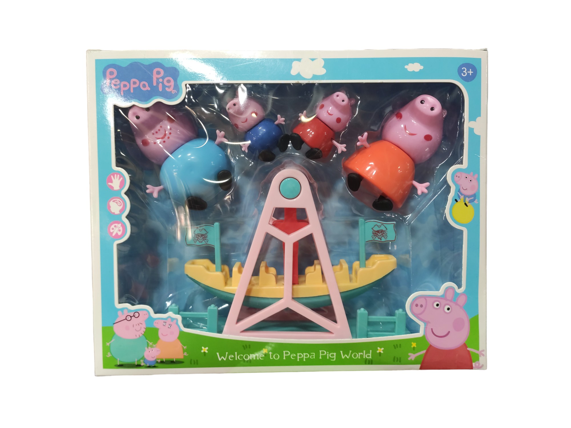Παιχνίδι Μινιατούρα Peppa Pig Family ship για 3+ Ετών 552-2