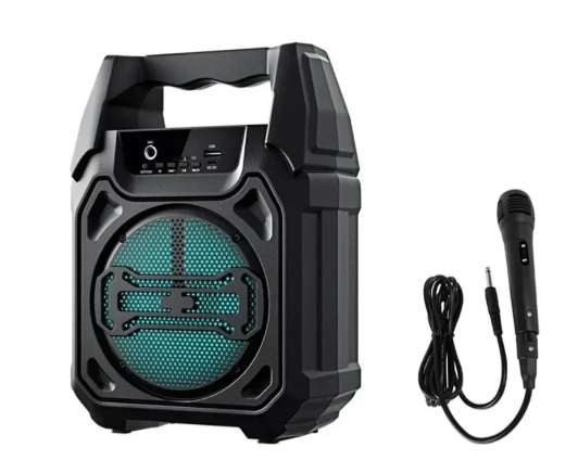 Ηχείο Karaoke 6.5” Bluetooth  με Μικρόφωνο GTS-1283 Μαύρο