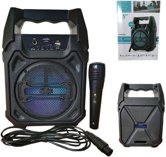 Ηχείο Karaoke 6.5” Bluetooth  με Μικρόφωνο GTS-1283 Μαύρο