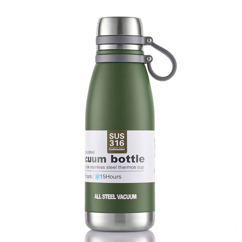 Μπουκάλι Θερμός με Ιμάντα Μεταφοράς 1.2lt JB-6067 Πράσινο