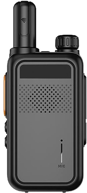 Mini Walkie Talkie Σετ 2τμχ K22 Μαύρο
