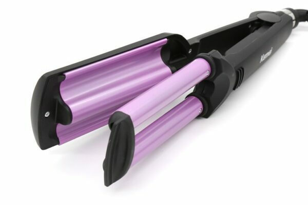 Kemei Perfect Curl Ψαλίδι Μαλλιών για Κυματιστά Μαλλιά KM-2022 ΡΟΖ