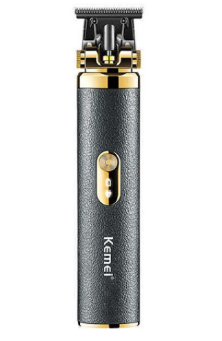 Kemei KM-5085 Επαναφορτιζόμενη Κουρευτική Μηχανή Μαύρη