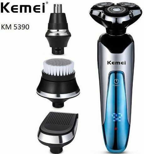 ΕΠΑΝΑΦΟΡΤΙΖΟΜΕΝΗ ΞΥΡΙΣΤΙΚΗ ΜΗΧΑΝΗ 4D 4 ΣΕ 1 KEMEI KM-5390.ΑΣΗΜΙ