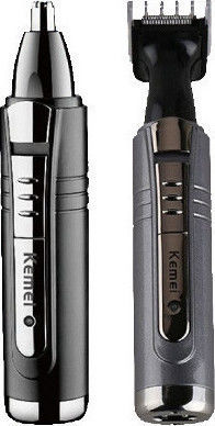 Kemei Trimmer Μηχανή Επαναφορτιζόμενη KM-6511 Μαύρο