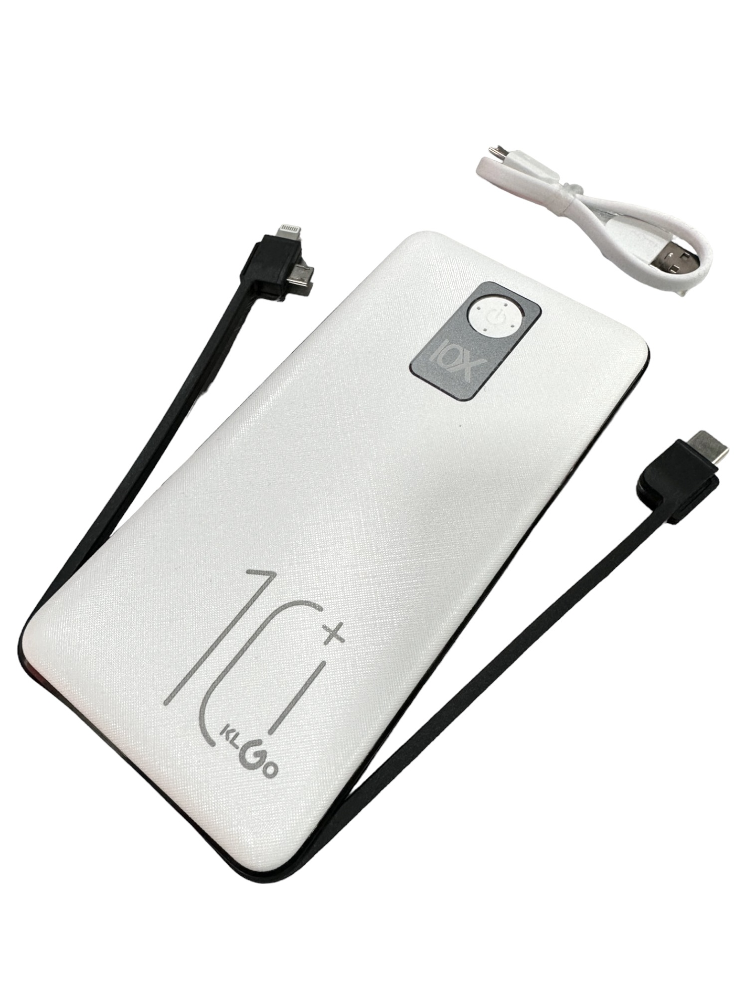 KLGO KP 90 POWER BANK 10000mAh με Θύρα USB-A KP-90 ΛΕΥΚΟ