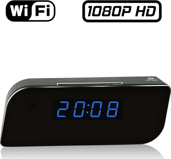 Κρυφή Κάμερα WiFi Ρολόι 1080p με Υποδοχή για Κάρτα Μνήμης SM-A106