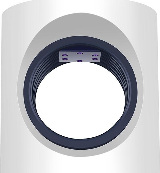Ηλεκτρική Εντομοπαγίδα Led 5W KS-688 ΛΕΥΚΟ