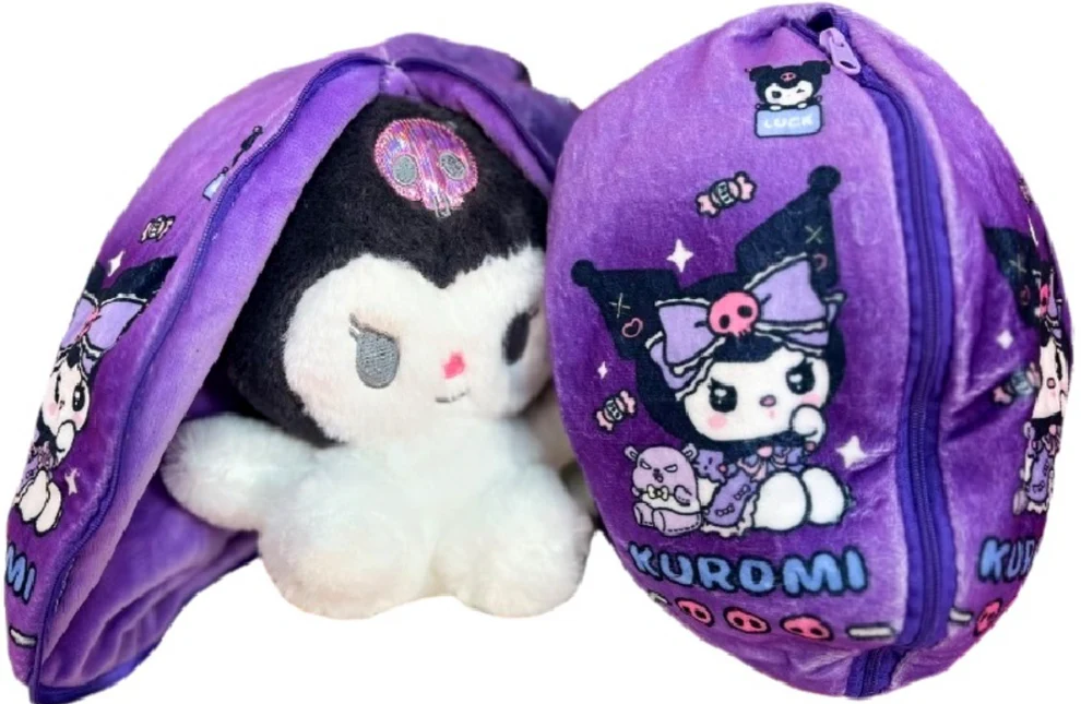 Kuromi Λούτρινο απαλό και βελούδινο 20 cm 1440-281 Μωβ