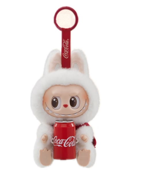 Labubu Monsters Coca-Cola Λούτρινο Πλαστικό Πρόσωπο Have A Seat Vinyl Plush Blind Box 1440-47290