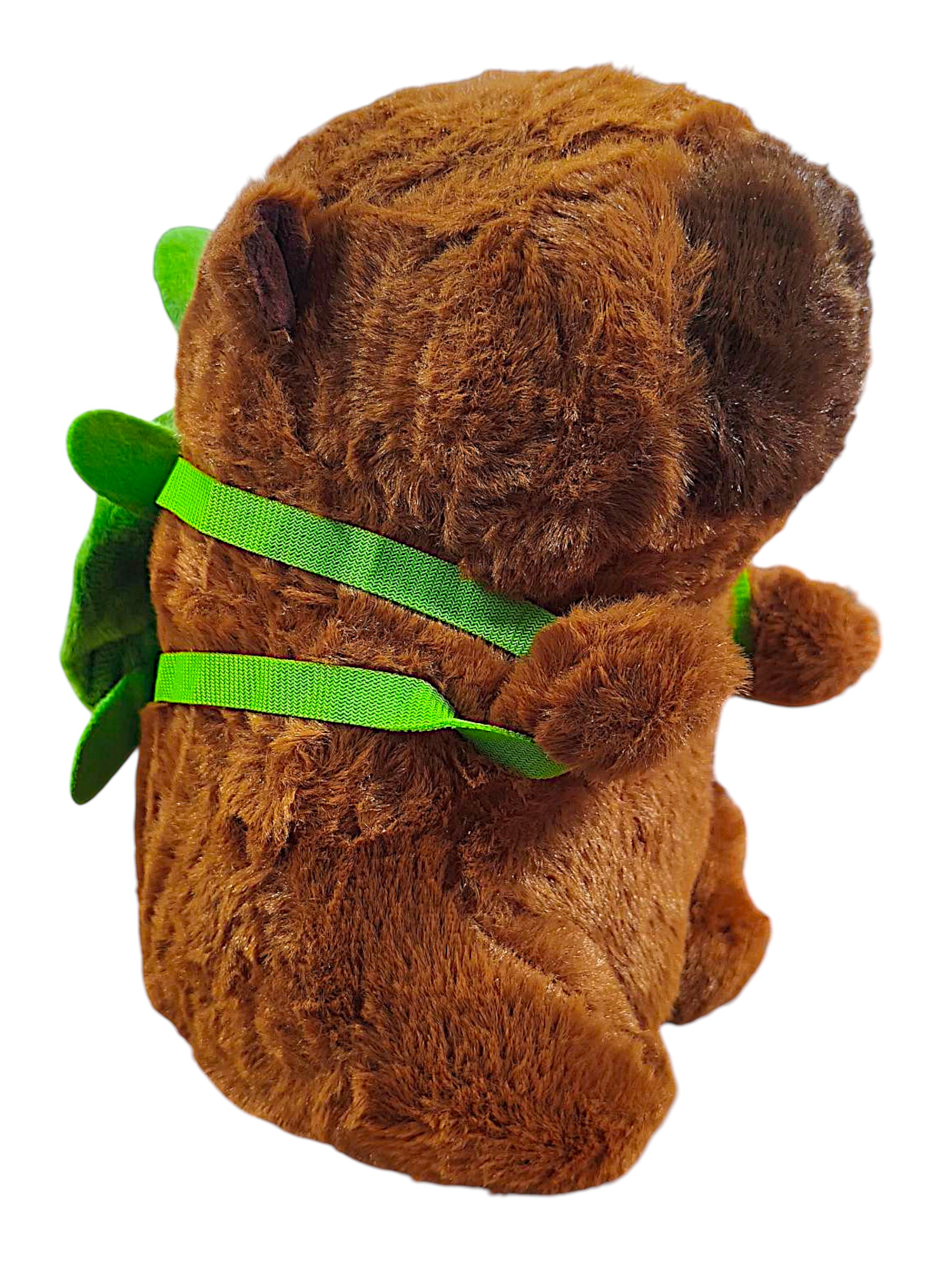 Λούτρινο Καπιμπάρα Backpack Χελώνα 25cm Mohicans 1440-305 Καφέ