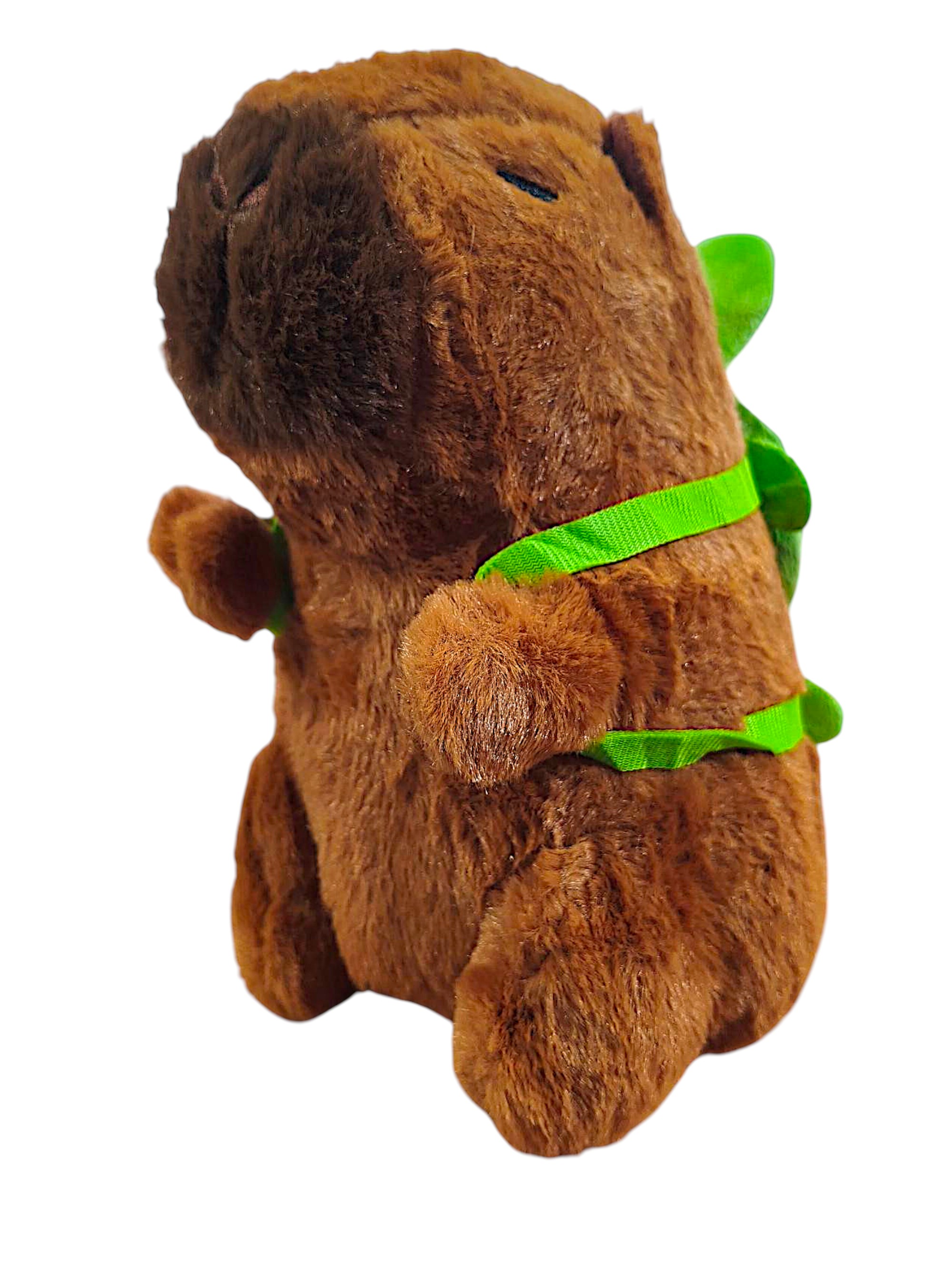 Λούτρινο Καπιμπάρα Backpack Χελώνα 25cm Mohicans 1440-305 Καφέ