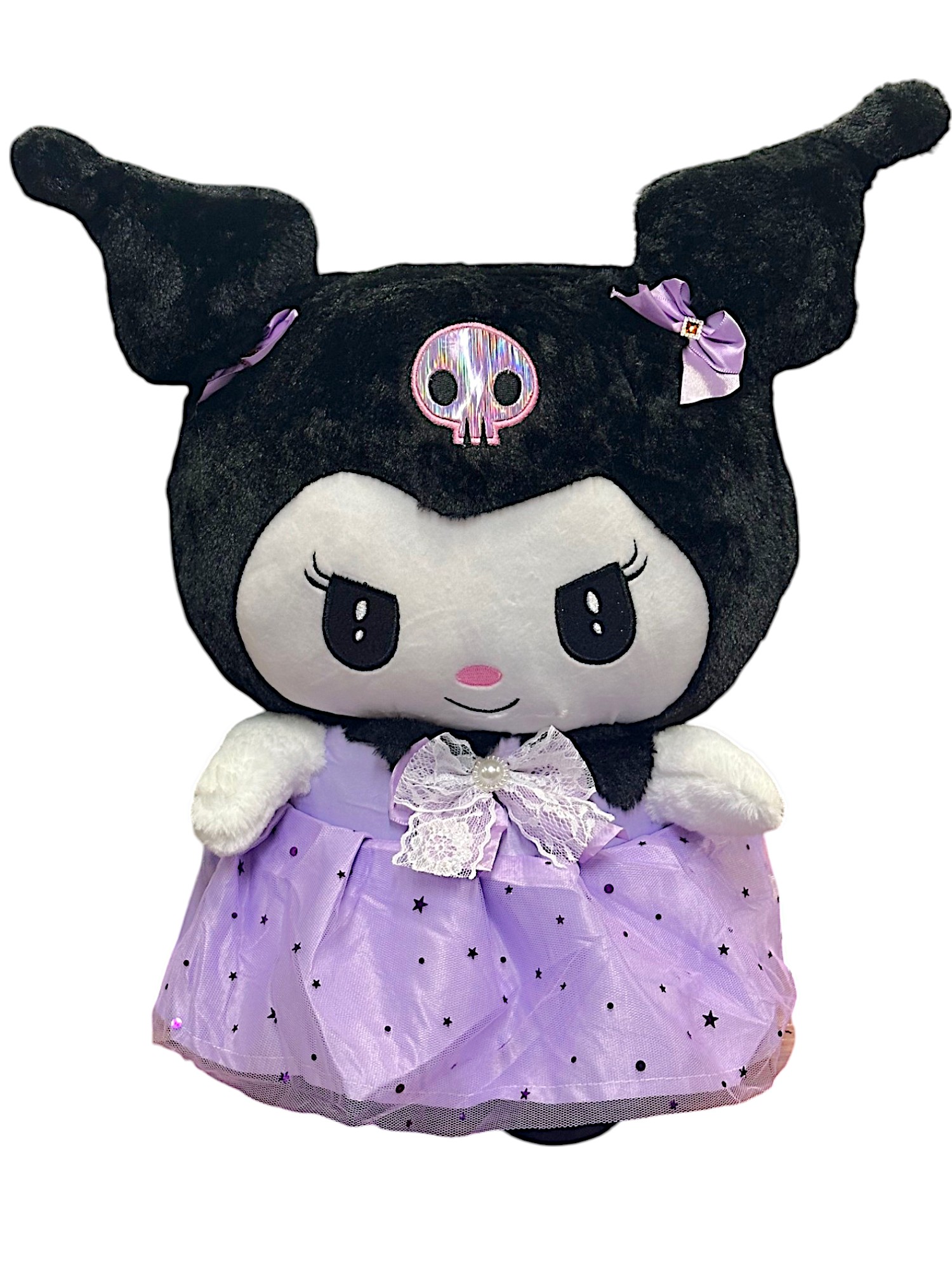 Λούτρινο Sanrio Kuromi Hello Kitty 50cm 1440-246-66 Μωβ