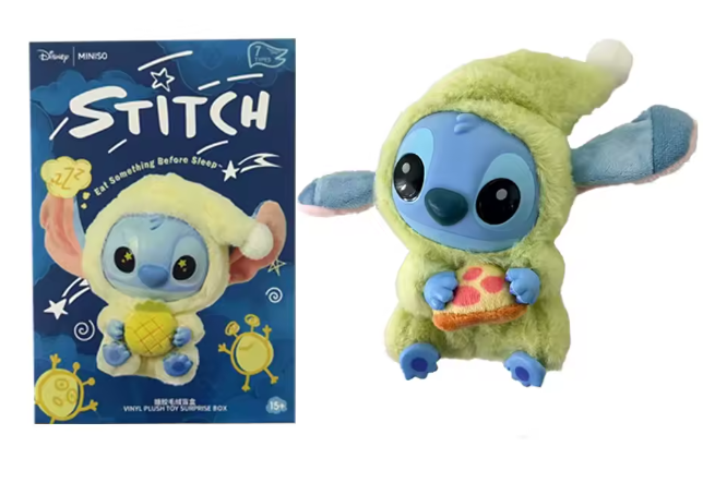 Λούτρινο Stitch Μπρελόκ Πλαστικό Πρόσωπο Blind Box 1440-RMB69