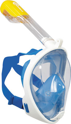 BlueMar Ninja Free Breath Μάσκα Θαλάσσης Full Face Μπλε