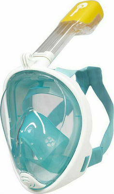 BlueMar Ninja Free Breath Μάσκα Θαλάσσης Full Face Πράσινο