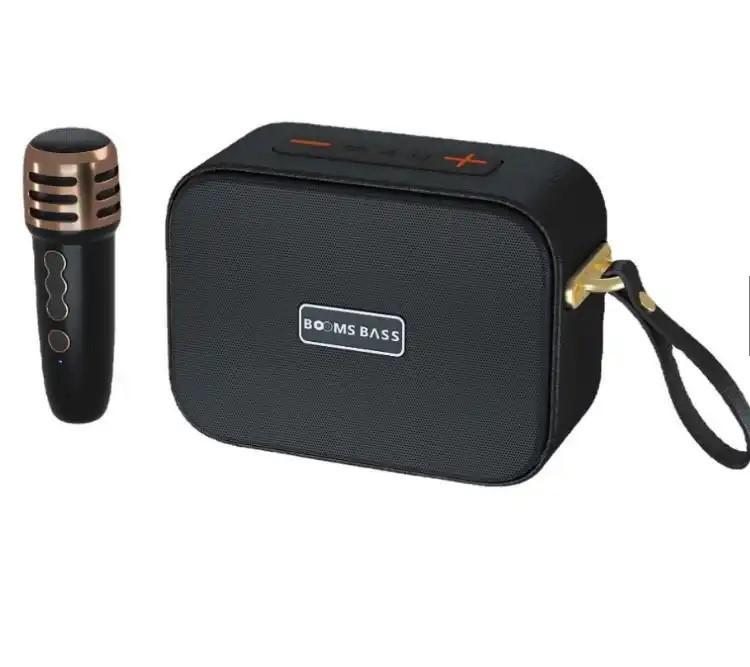 Booms Bass M2101 Ηχείο Bluetooth με Ραδιόφωνο και Διάρκεια Μπαταρίας έως 5 ώρες Μαύρο