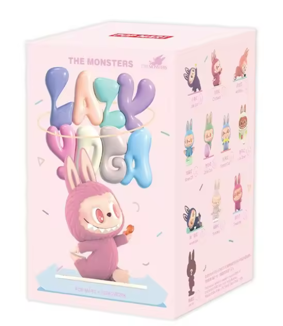 Μίνι φιγούρες Labubu Lazy Yoga σε κουτί Surprise KO-8668